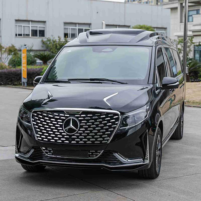 奔驰V300L七座商务车维努斯威赫凡戴克棕+米灰色 