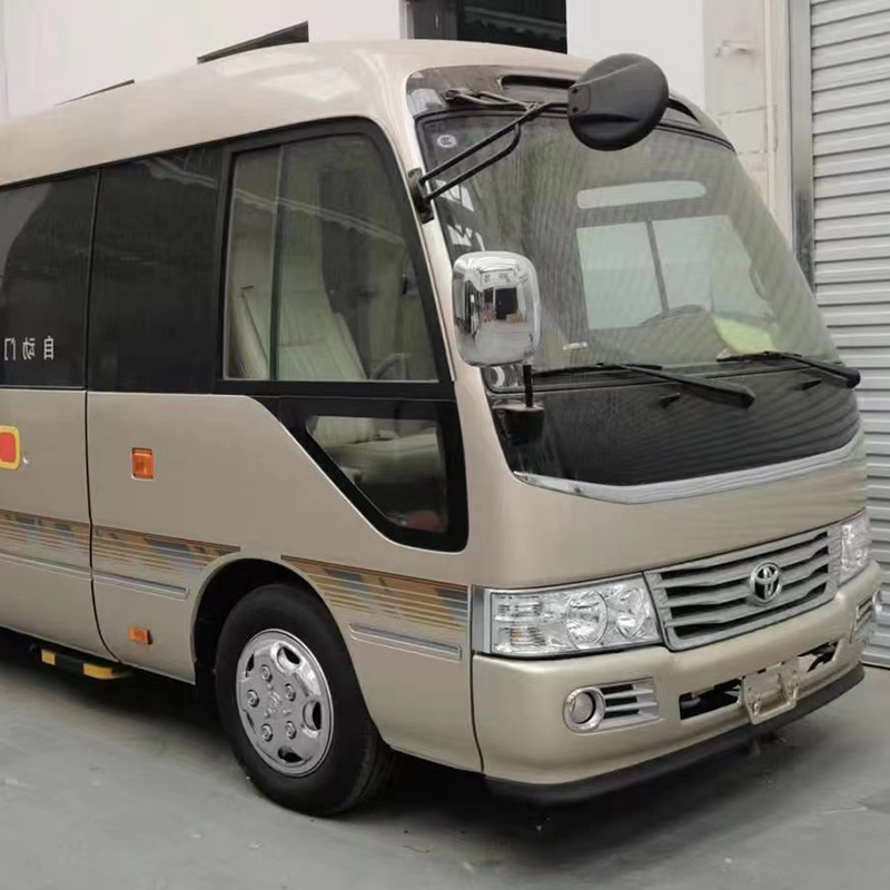 展厅现车 丰田考斯特豪华改装 带隔断12座